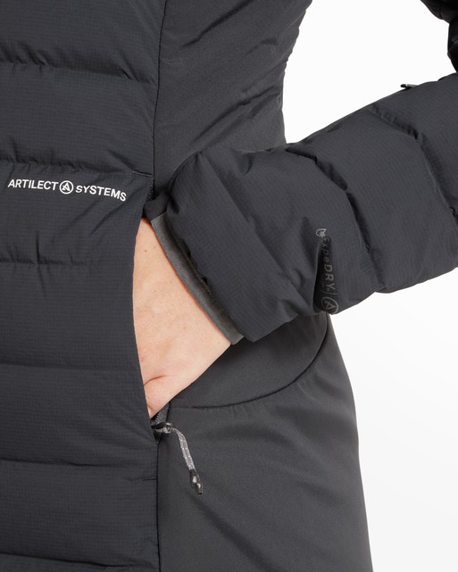 Artilect Divide Fusion Stretch Down Hoodie Review: Gold Nano Particles,  Wool, and Techie Zippers